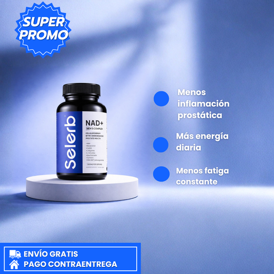 NAD Selerb - Elimina inflamación en la próstata y la fatiga