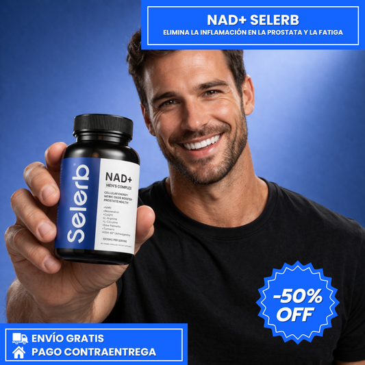 NAD Selerb - Elimina inflamación en la próstata y la fatiga