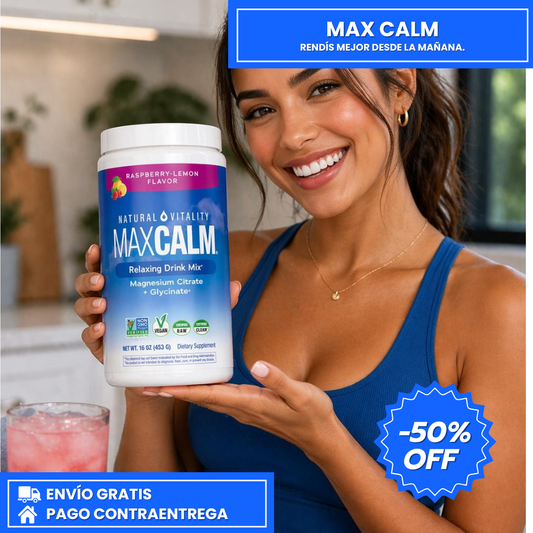 MAXCALM-Alivia tu cuerpo y mejora el estrés