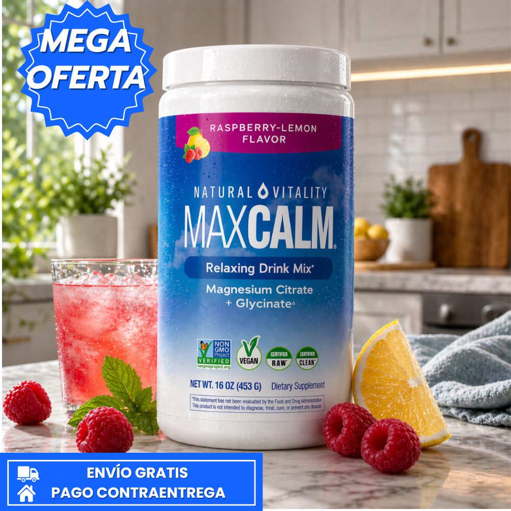 MAXCALM-Alivia tu cuerpo y mejora el estrés