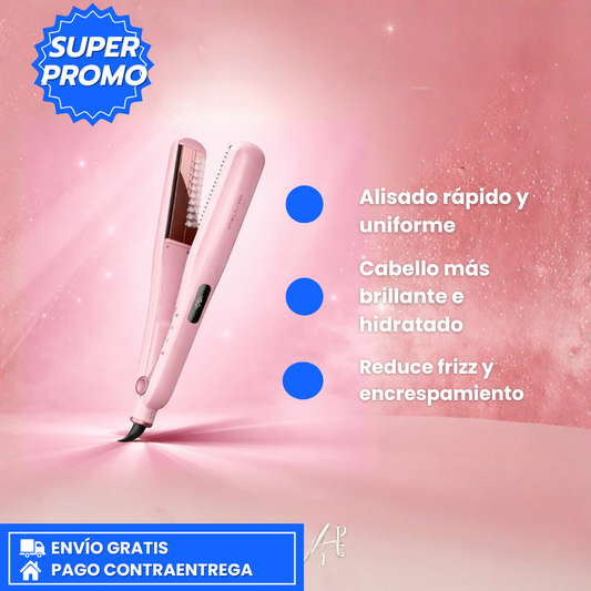 Plancha Steam: Alisado perfecto y elimina el frizz
